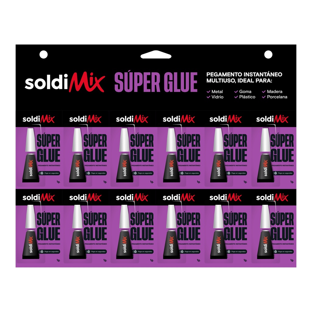 SUPER GLUE INSTANTANEO 1GR SOLDIMIX