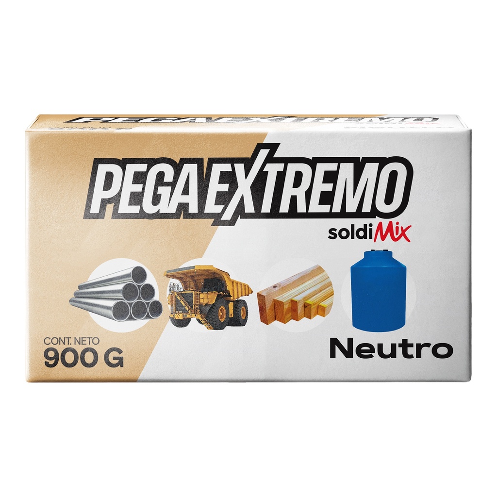 PEGA EXTREMO NEUTRO 900GR SOLDIMIX