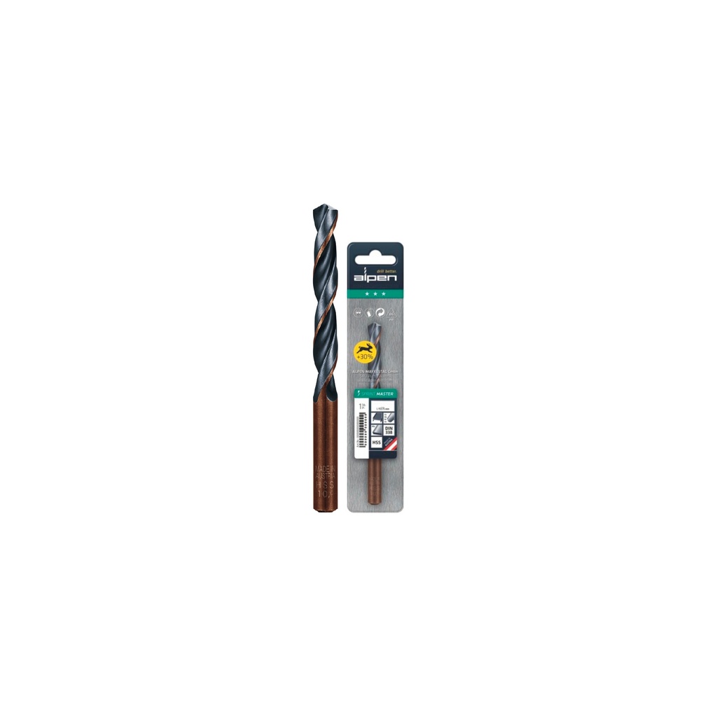 [0670101067034] BROCA HSS SPRINT MASTER 10MM (PQT X 10 UND) ALPEN