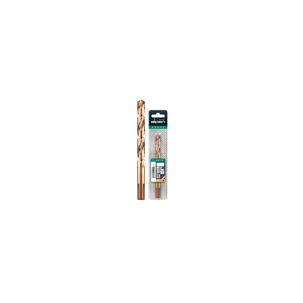 BLISTER BROCA HSS COBALT GRIP 9 MM ALPEN