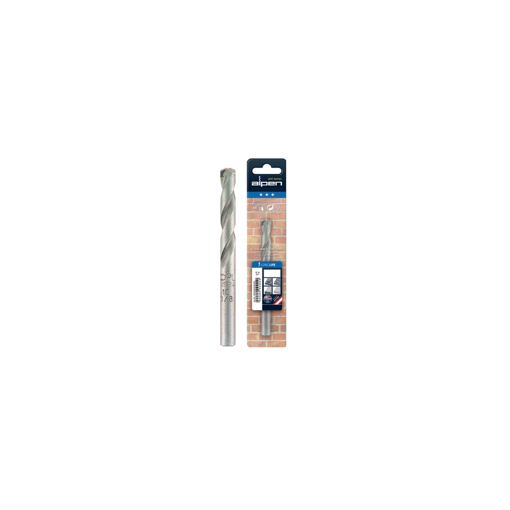 BROCA LONG LIFE 12MM-15/32" ALPEN