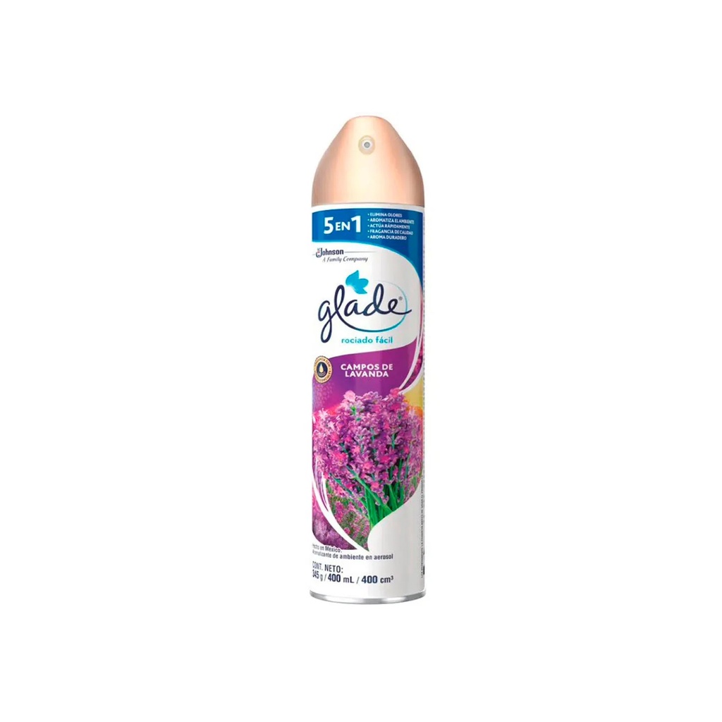 [0910101091059] GLADE SPRAY LAVANDA X 400ML 329571 SCJ