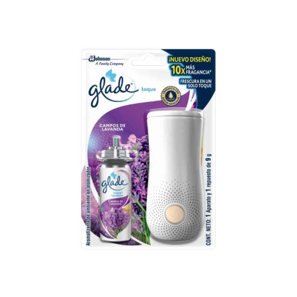 [0910101091067] GLADE TOQUE LAVANDA X 9GR APTO+RPTO 349208 SCJ