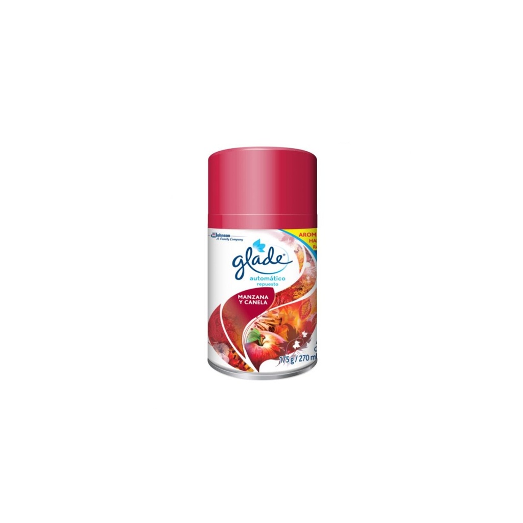 [0910101091682] GLADE AUTOM. MANZ/CAN. RPTO 270ML 331660 SCJ