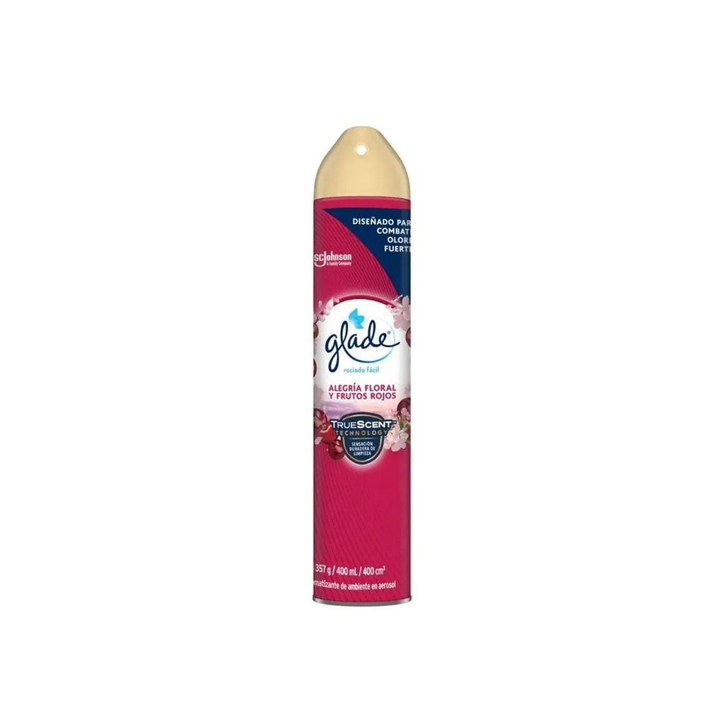 [0910101091716] GLADE SPRAY FRUTOS ROJOS X 400ML 329575 SCJ