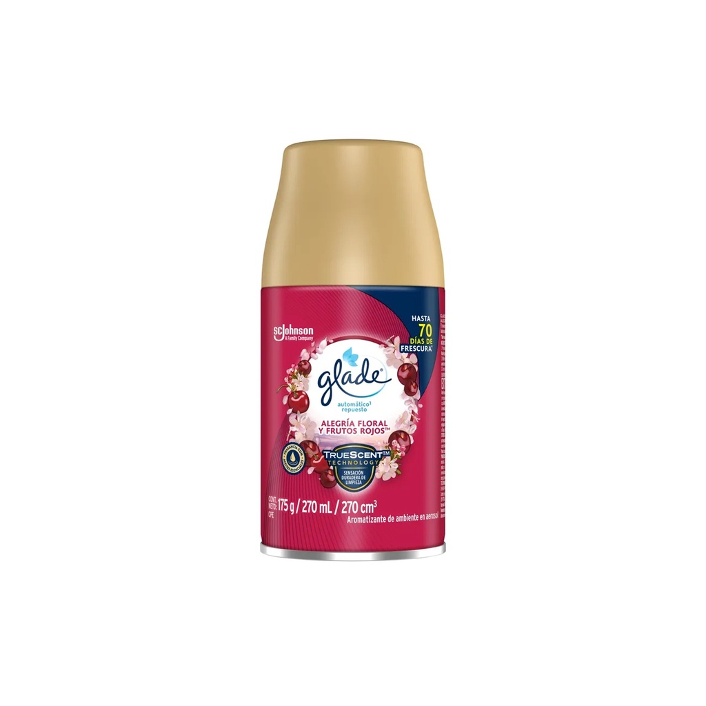 [0910101091759] GLADE AUTOM FLOR/FRUTO RPTO 270ML 303031 SCJ