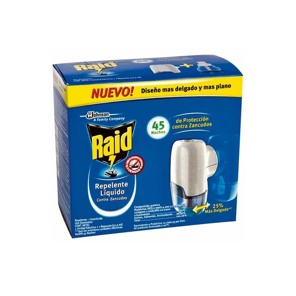 [0910102091748] RAID 45 NOCHES ELECTRICO APTO+RPTO 671075 SCJ
