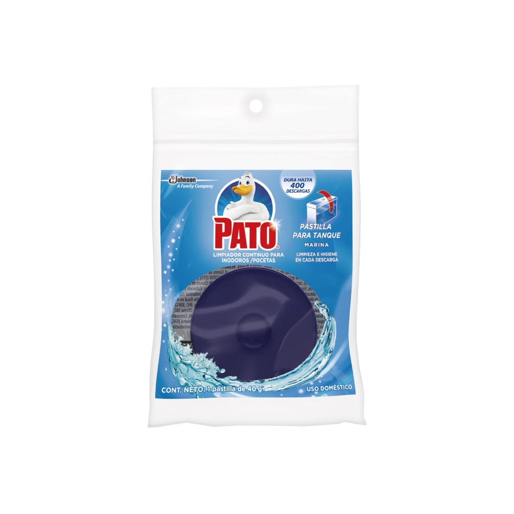 PATO TANQUE AZUL 40 GR BOLSA 671203 SCJ