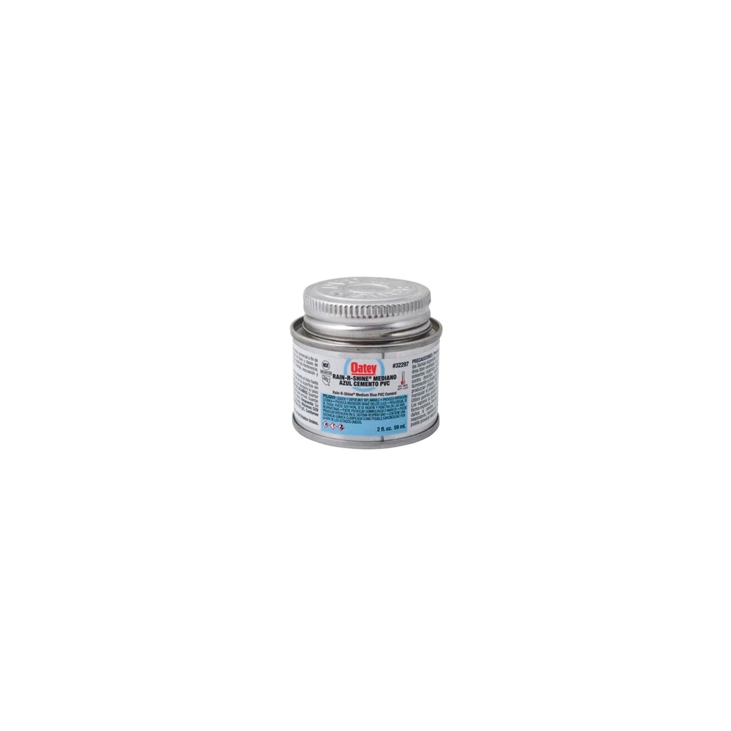 [0920101092074] CEMENTO PVC RAIN 2 ONZ. (AZUL/32297)"OATEY"