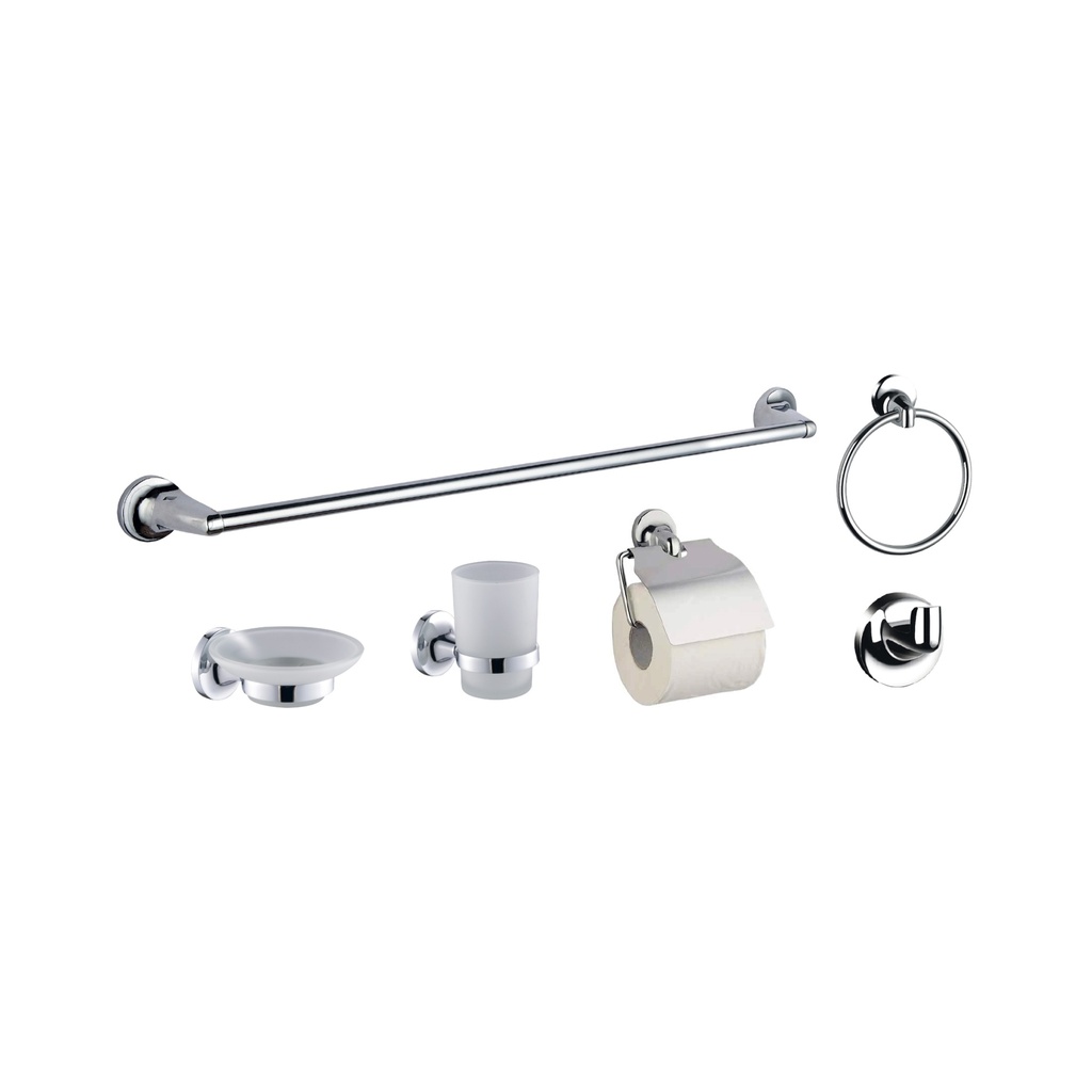 [1260201126264] JUEGO ACCESORIOS BAÑO 6 PIEZAS C&A