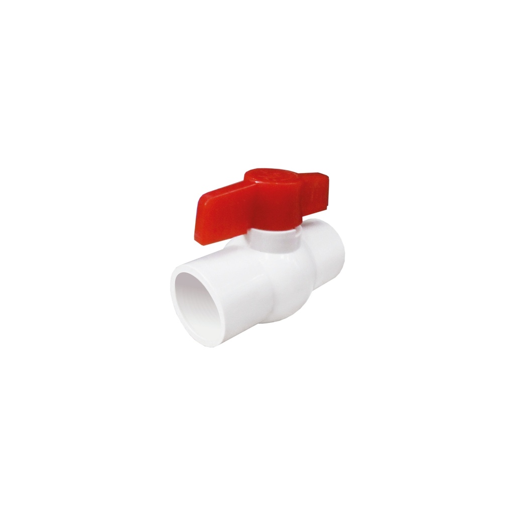 [1260202126041] VALVULA ESFERICA PVC DE 1/2" S/ROSCA C&A