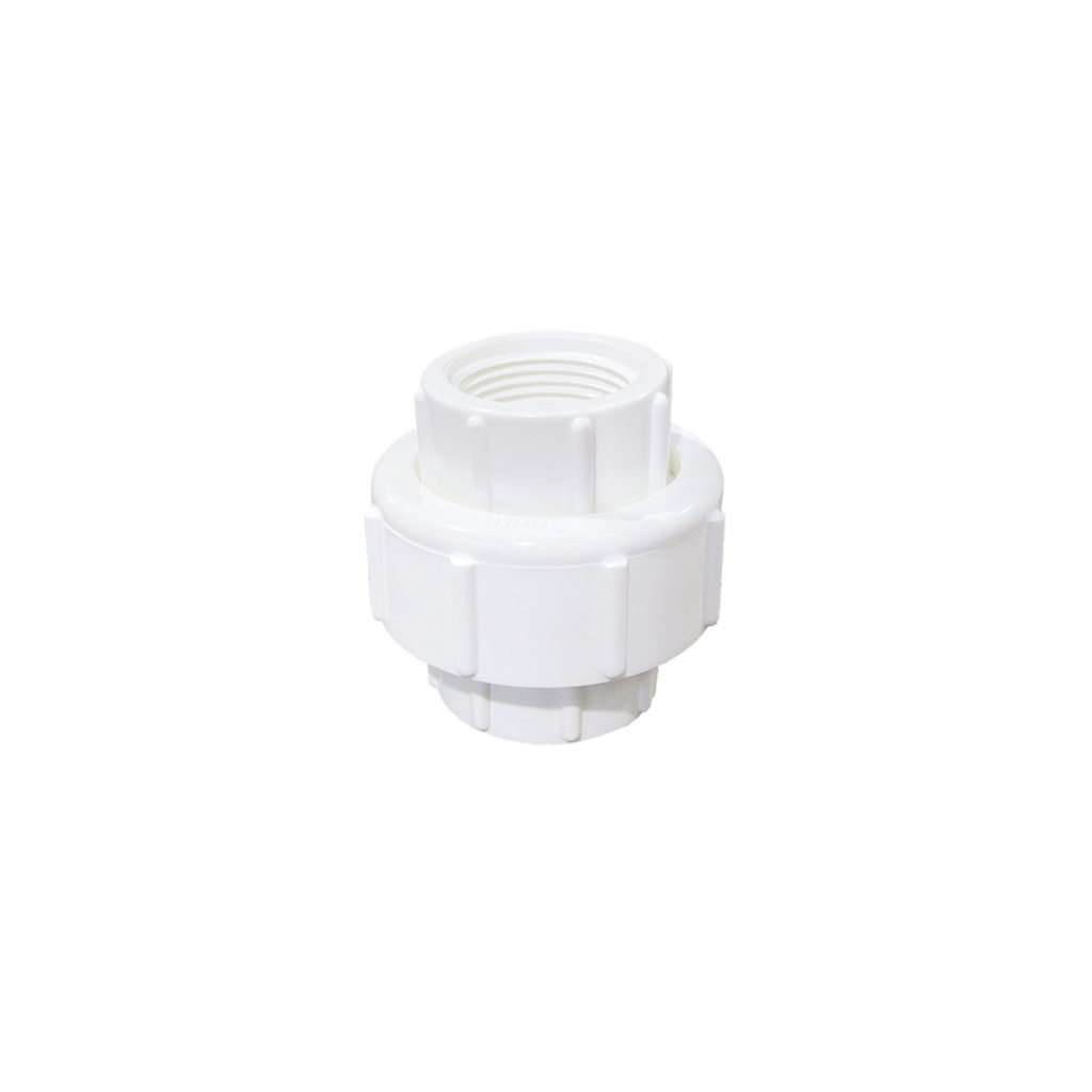 UNION UNIVERSAL DE PVC 1 1/2" C/ROSCA C&A