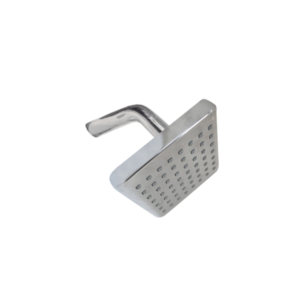 [1260203126261] CABEZA D/DUCHA 1/2" CROMADA CUAD BORDE RED C&A
