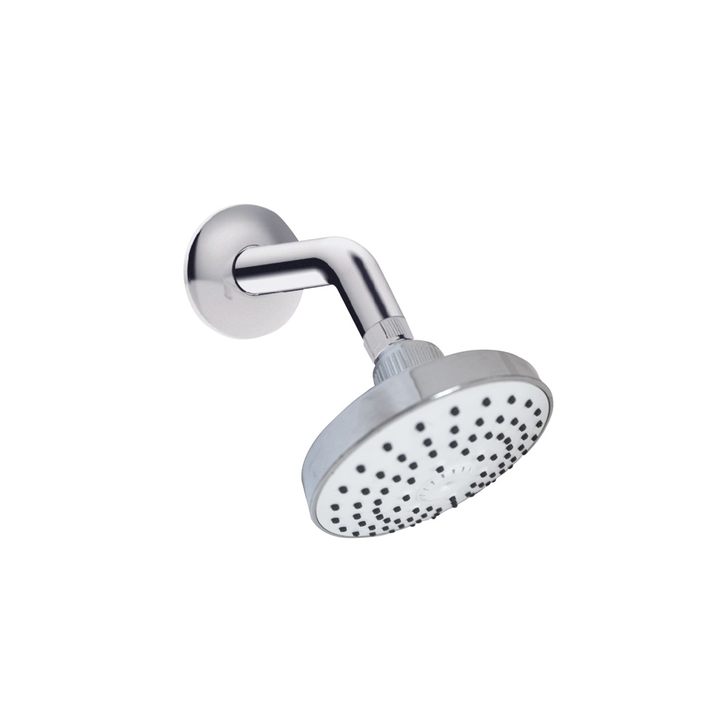 CABEZA D/DUCHA 1/2" CROMADA BLANCA C&A
