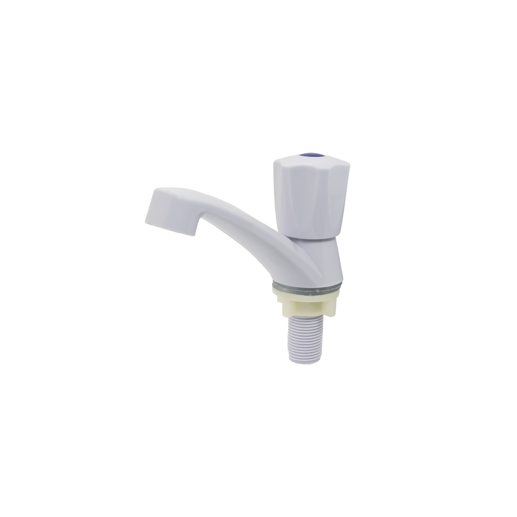 [1260203126269] LLAVE DE LAVATORIO MUEBLE PLAST. BLANCO C&A