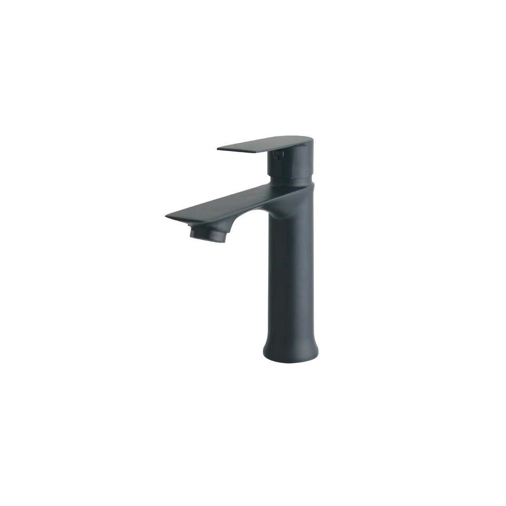 LLAVE DE LAVATORIO MUEBLE RECTO NEGRO C&A