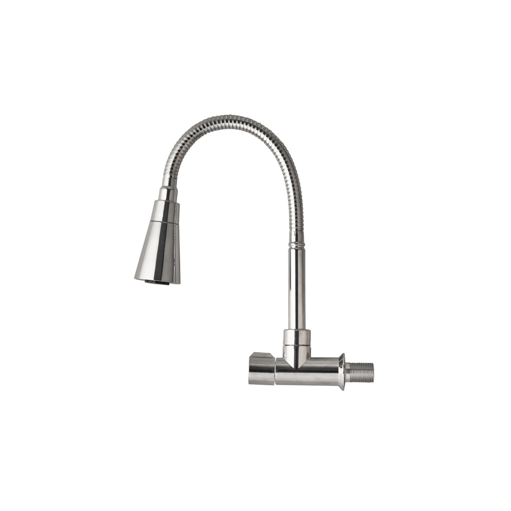 [1260204126278] LLAVE DE LAVAD PARED P/GANSO FLEXIBLE CONICO C&A