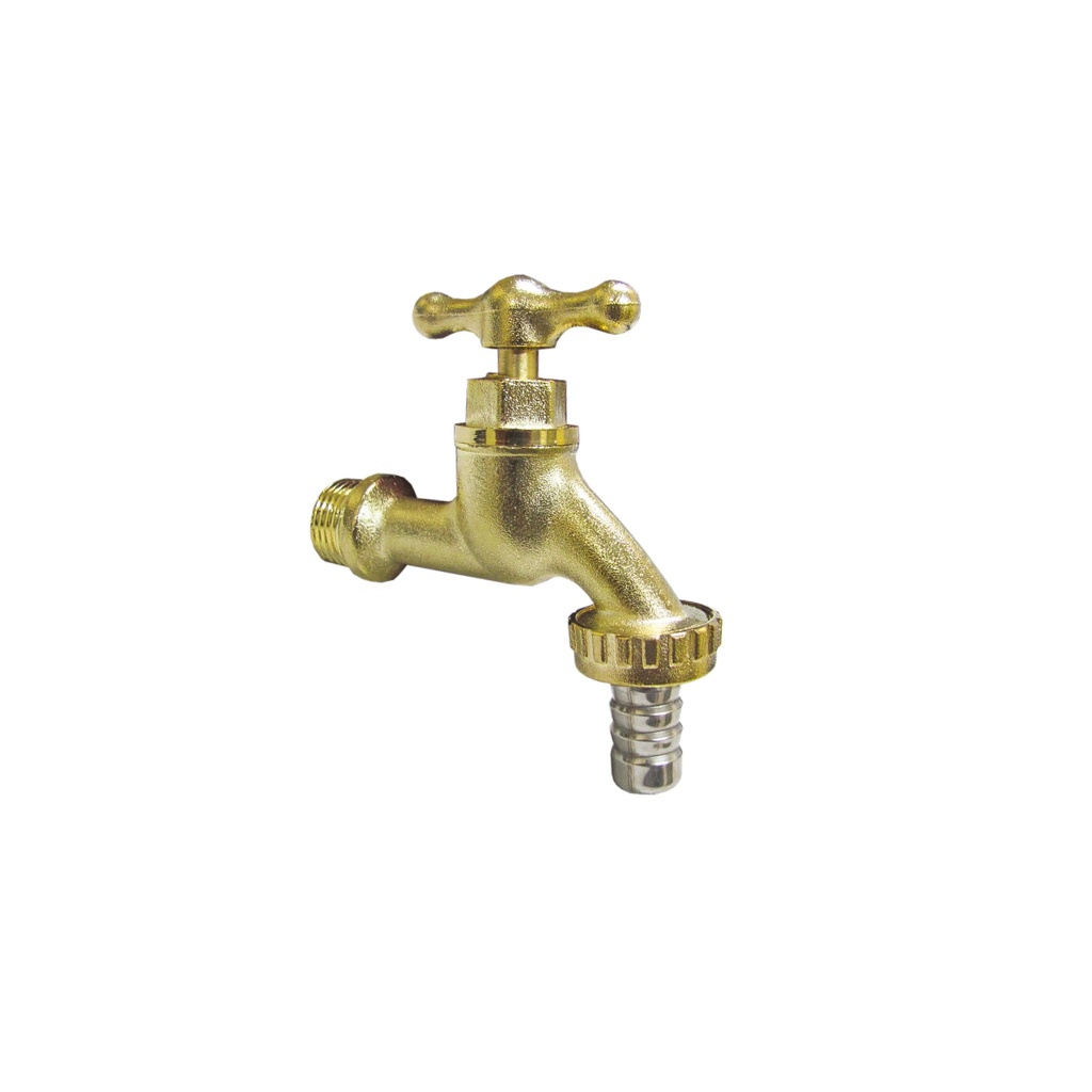 [1260205126068] LLAVE JARDIN 1/2" BRONCEADO ASPERO C&A