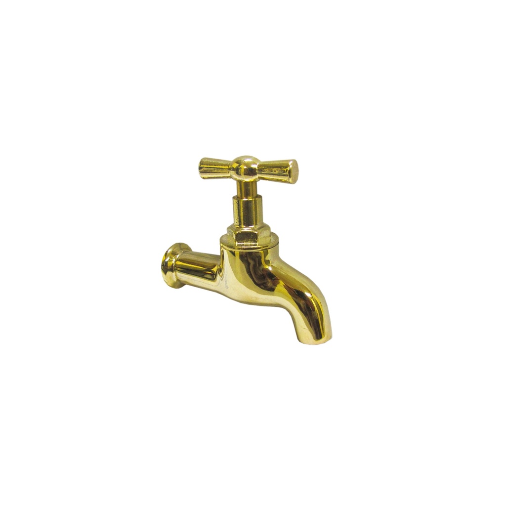 LLAVE BOTADERO 1/2" BRONCEADO LISO C&A