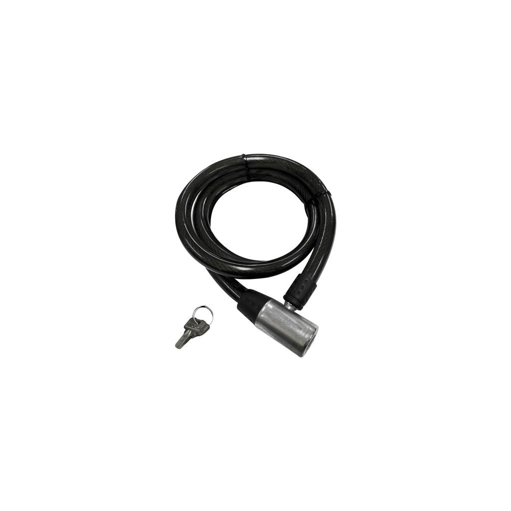 CANDADO P/BICICLETA C/LLAVE 15MM 1.2M LARGO C&A