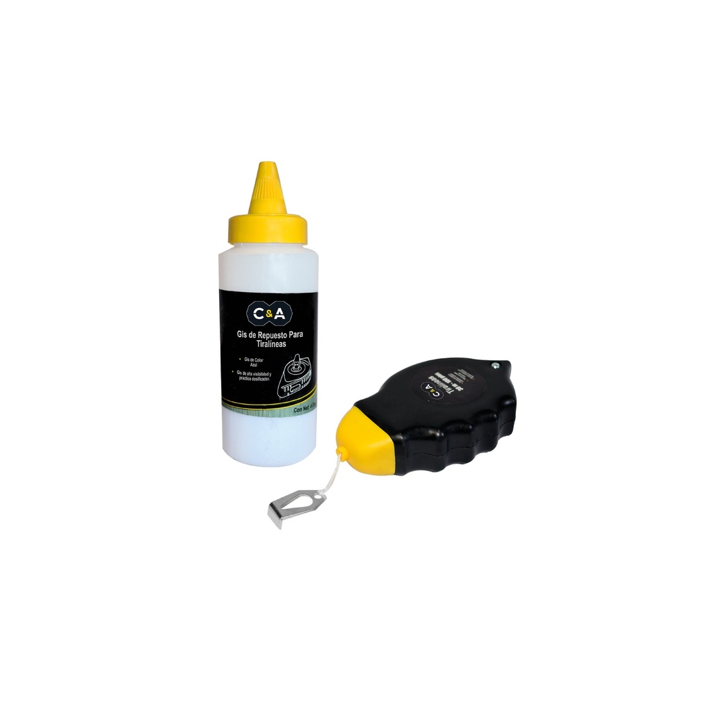 TIRALINEAS PLASTICO 30M/100PIES C/GIS - C&A