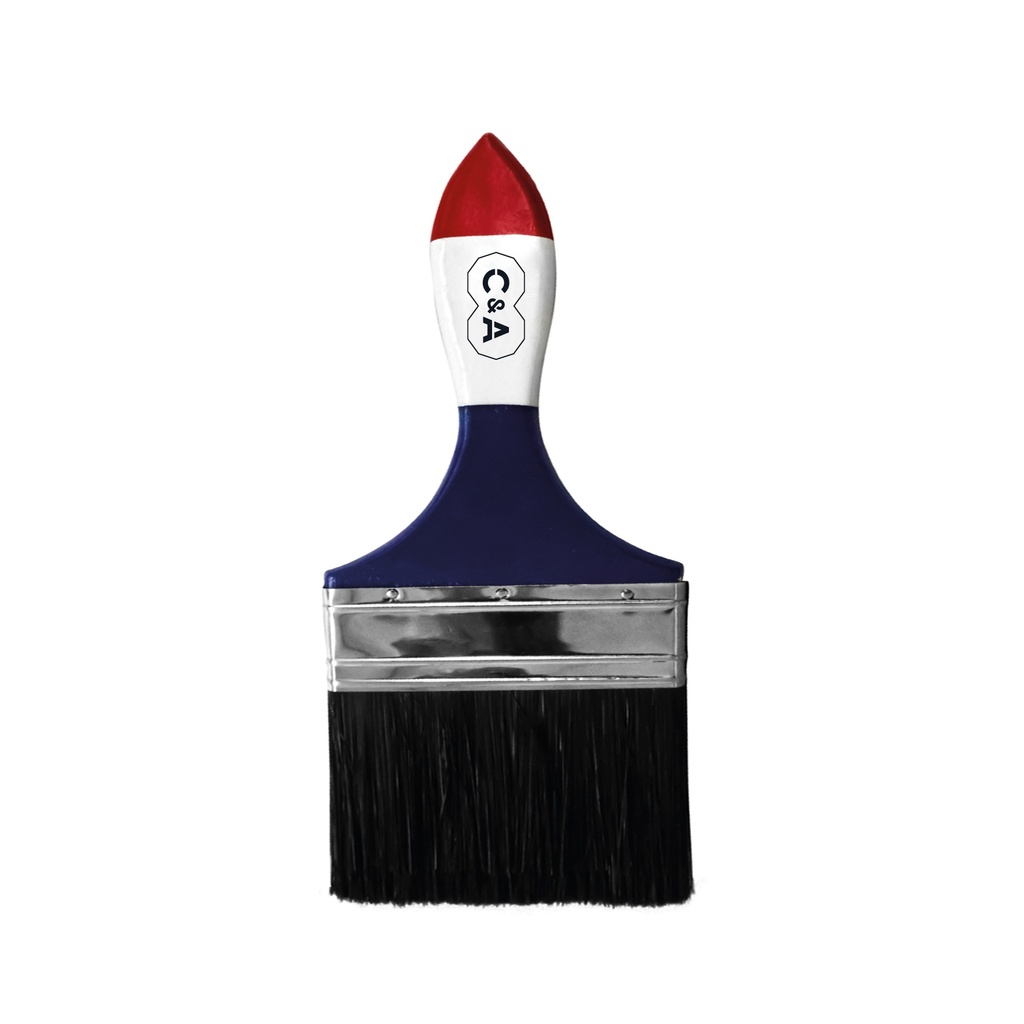 BROCHA DE NYLON M/MADERA 4" (6) C&A