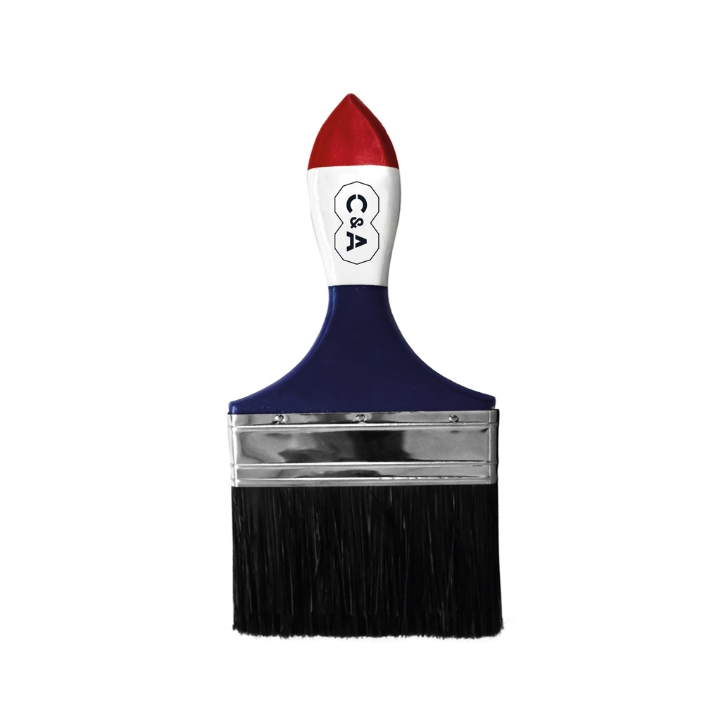 BROCHA DE NYLON M/MADERA 5" (6) C&A