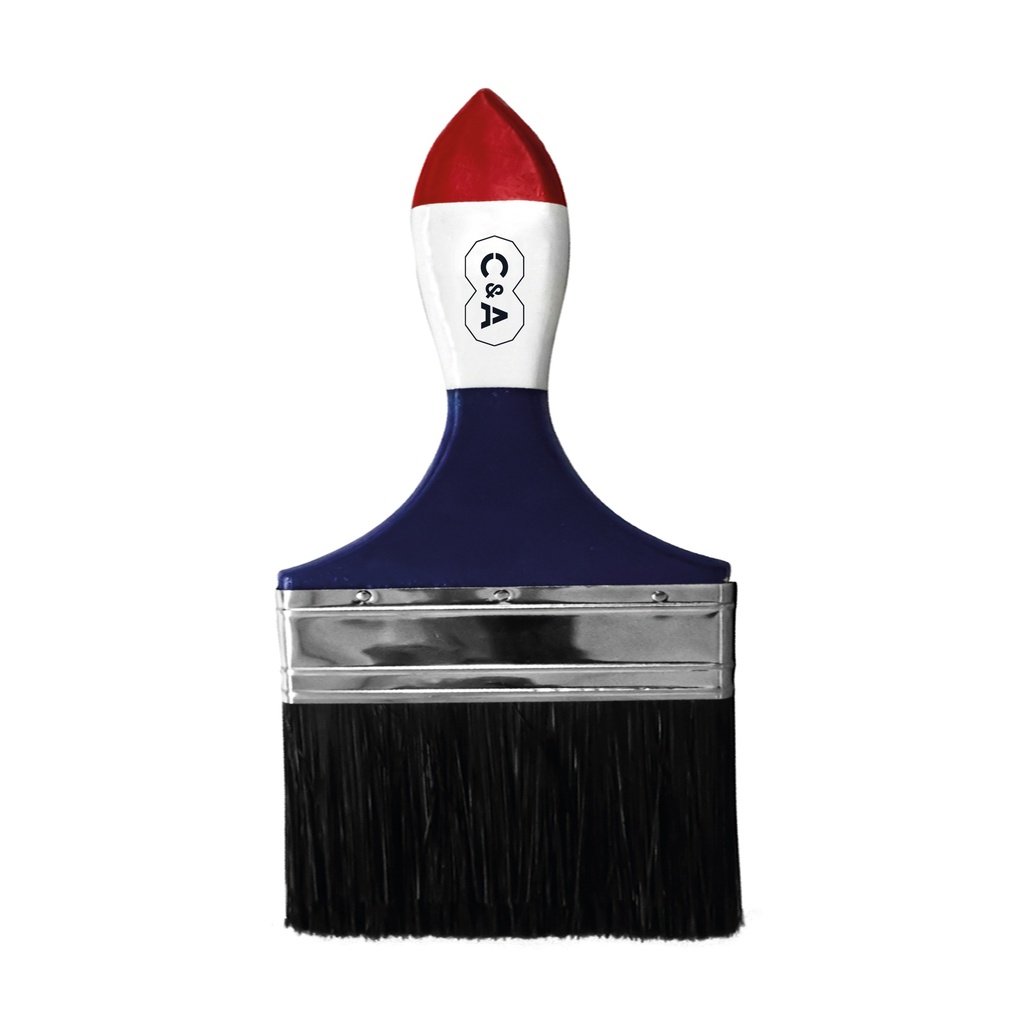 BROCHA DE NYLON M/MADERA 6" (6) C&A