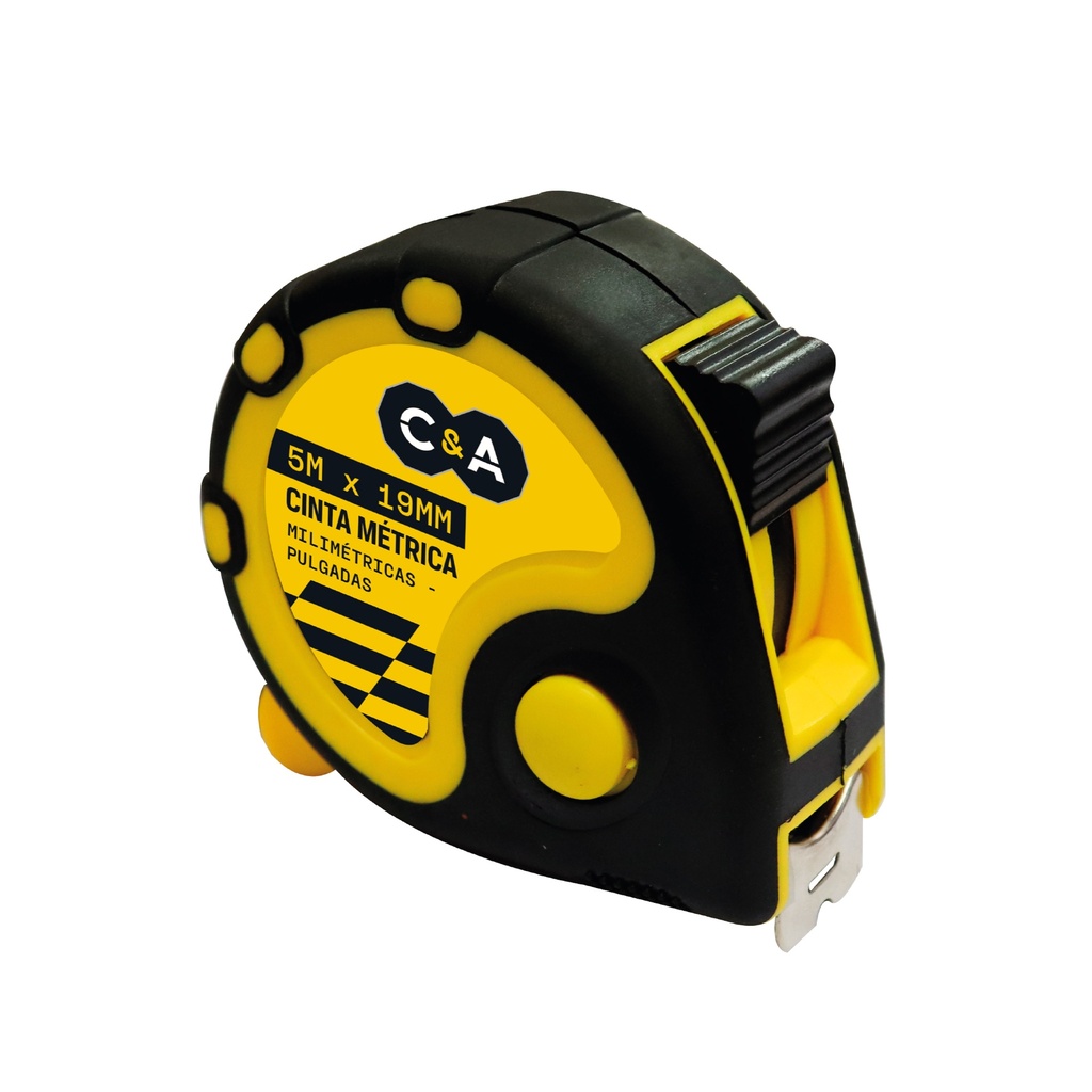 WINCHA CONTRA IMPACTO 5MX19MM C&A