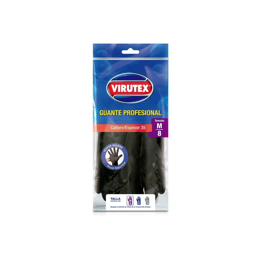 GUANTE PROFESIONAL CALIBRE 35 TALLA L VIRUTEX