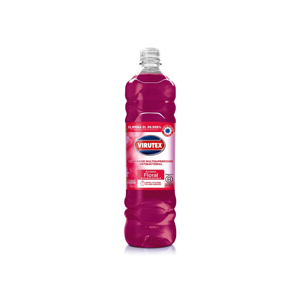LIMPIADOR FLORAL 900ML VIRUTEX