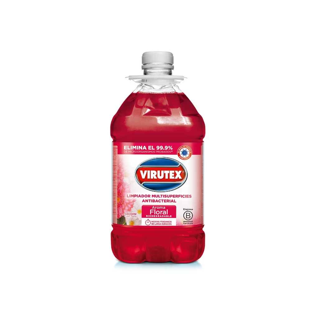 LIMPIADOR FLORAL 3800 ML VIRUTEX