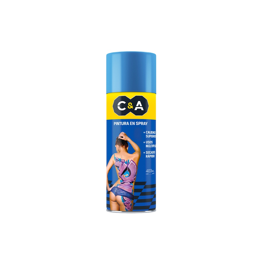 PINTURA SPRAY AZUL CLARO #35 400ML C&A