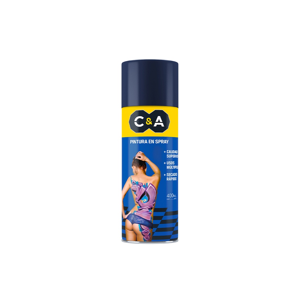 PINTURA SPRAY AZUL OSCURO #38 400ML C&A