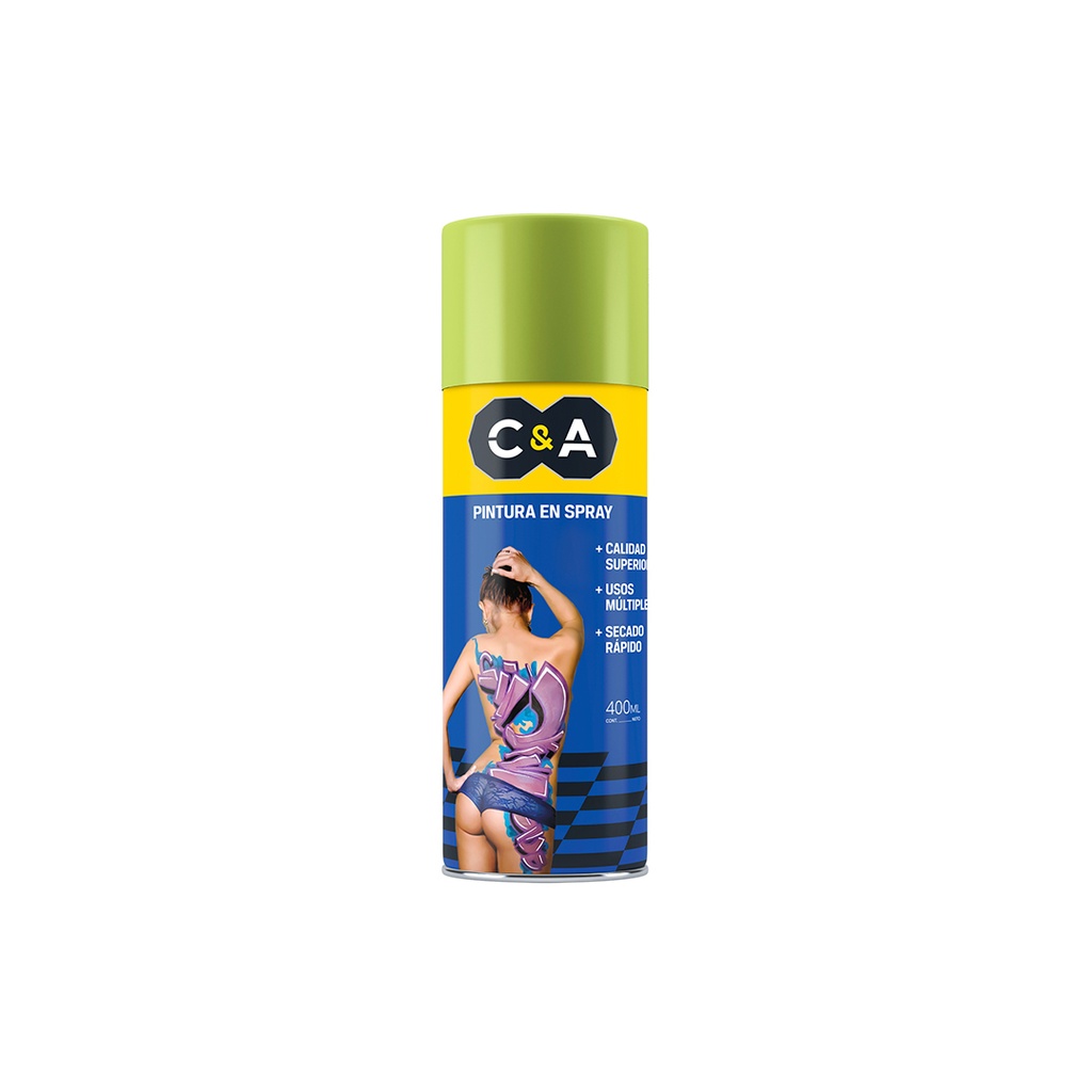 PINTURA SPRAY JADE GREEN #61 400ML C&A