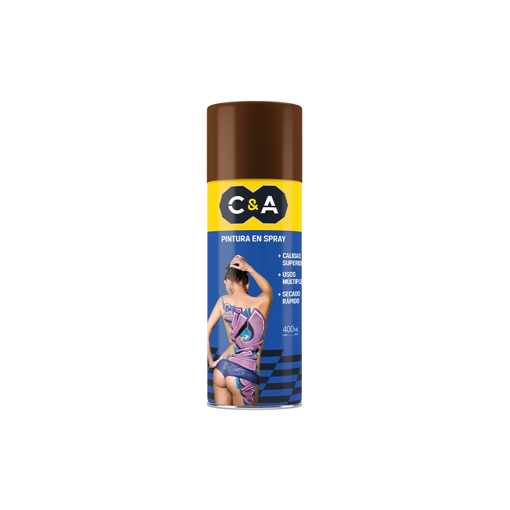 PINTURA SPRAY MARRON #67 400ML C&A