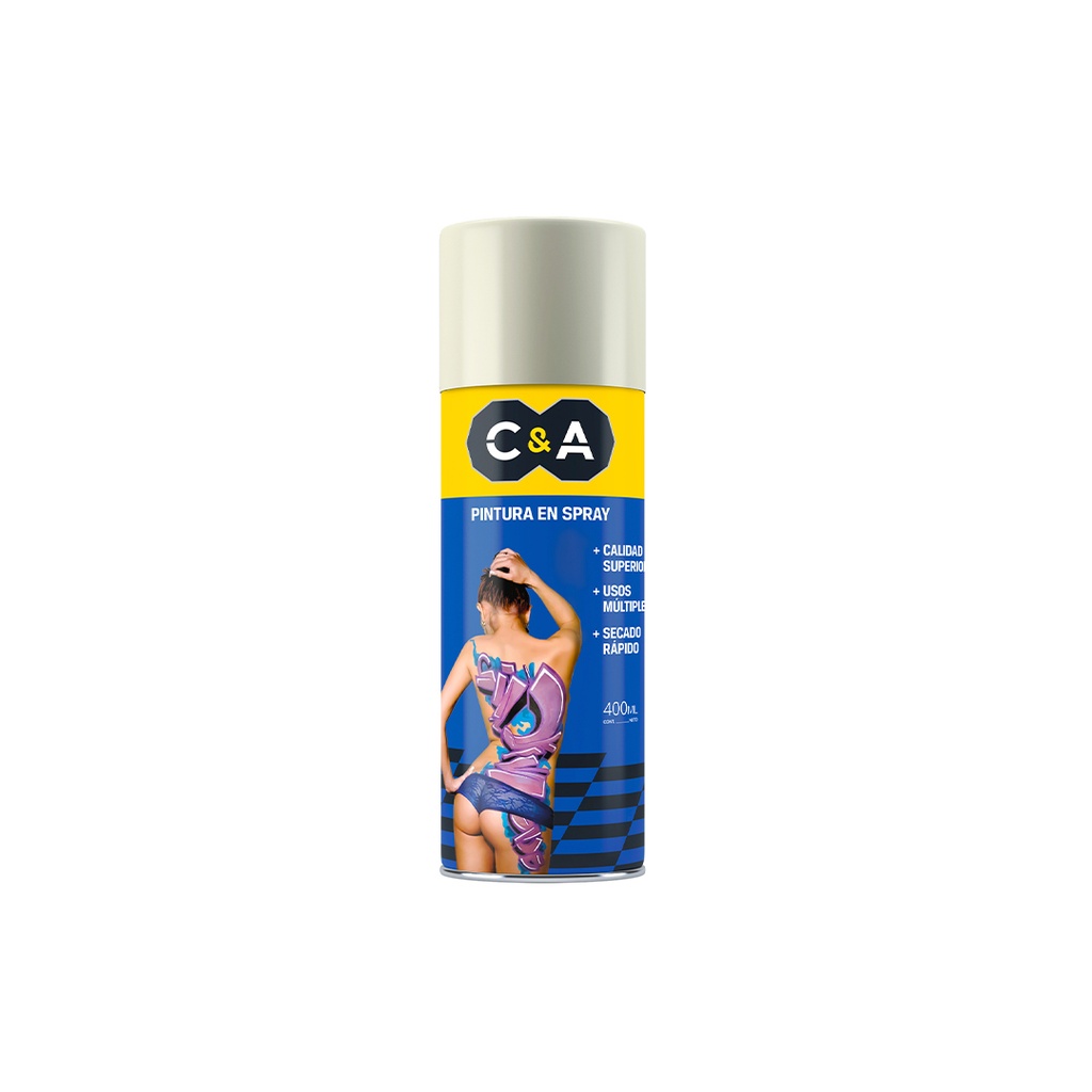 PINTURA SPRAY BLANCO ANTIGUO #19 400ML C&A