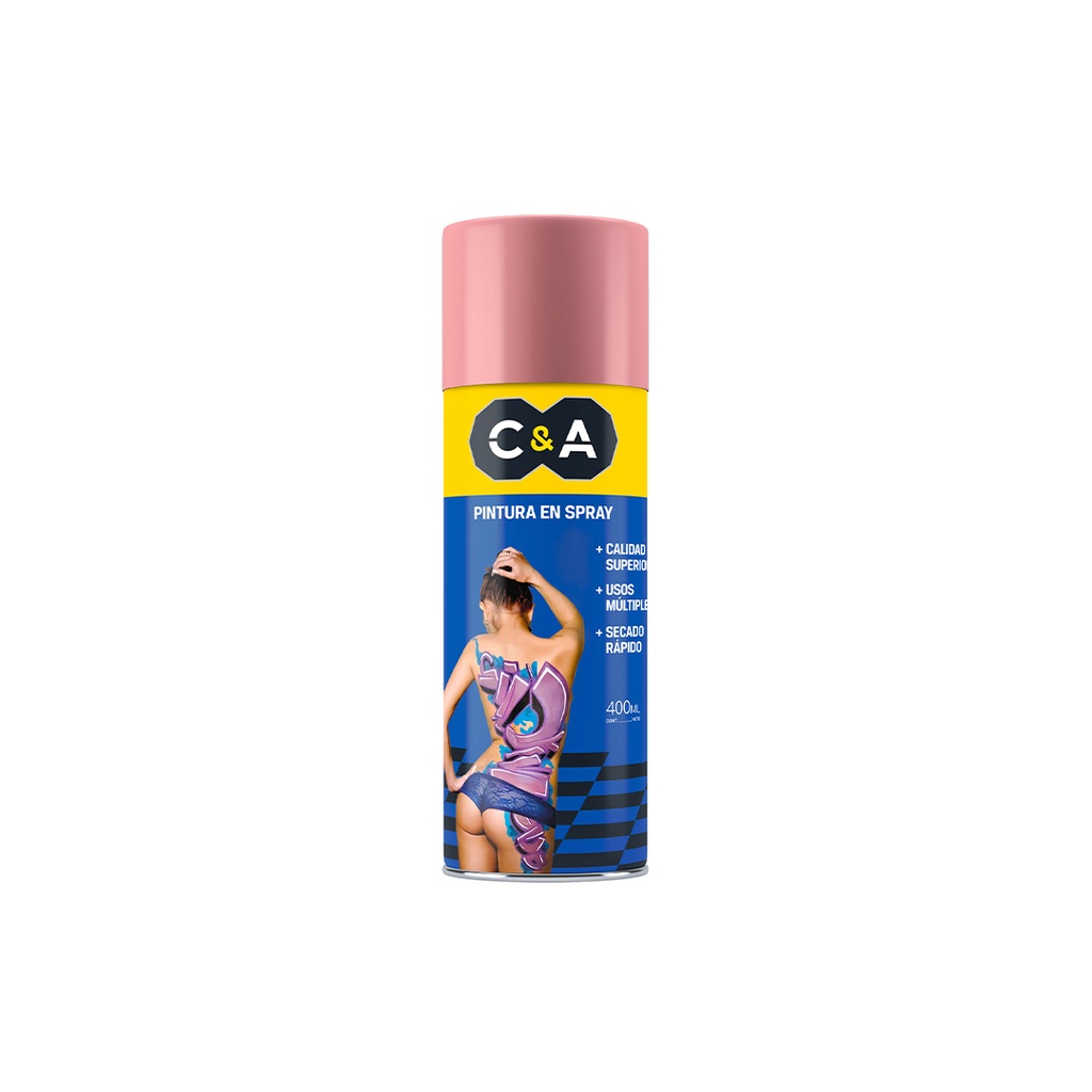 PINTURA SPRAY ROSADO INTENSO #189C 400ML C&A