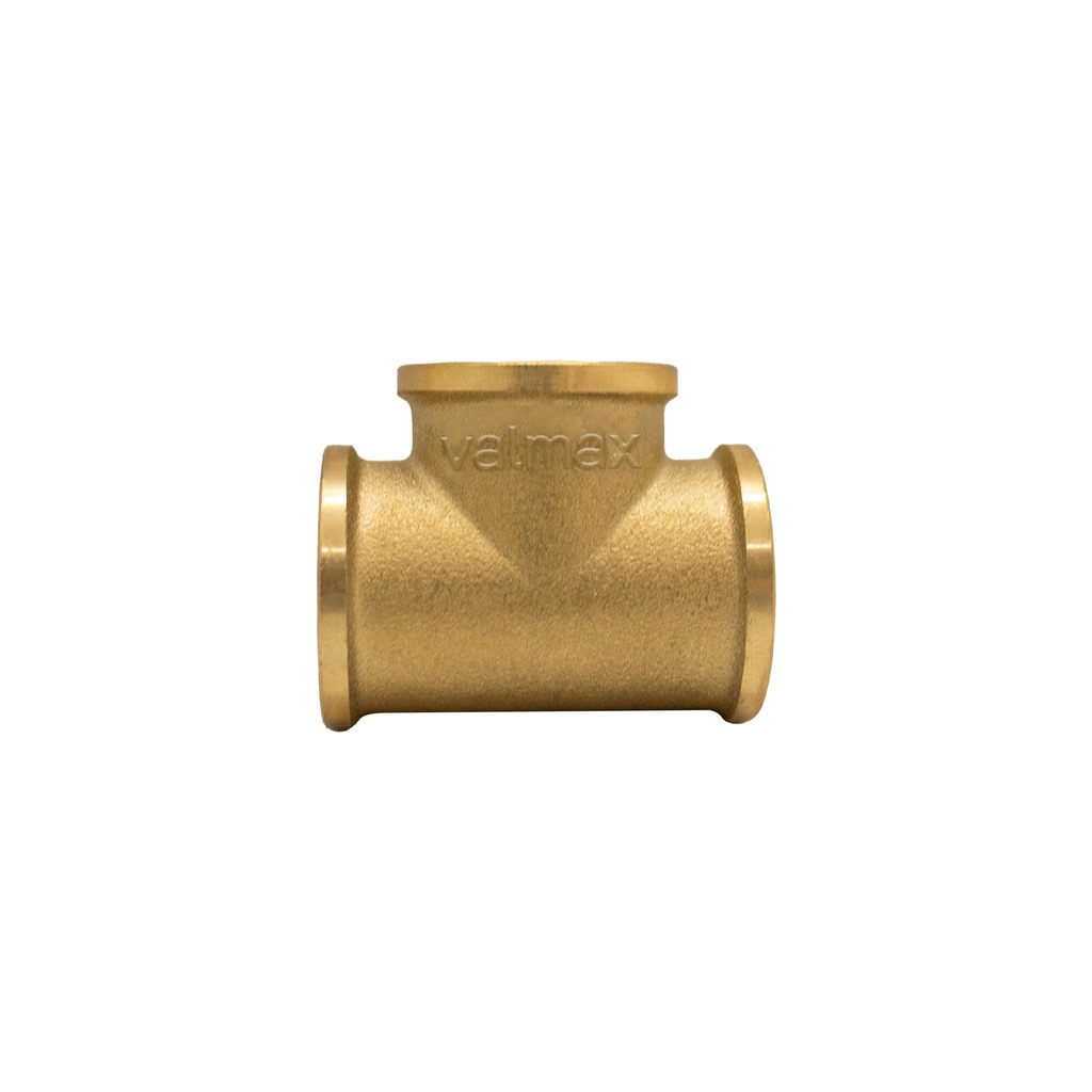 TEE DE BRONCE 1/2" VALMAX