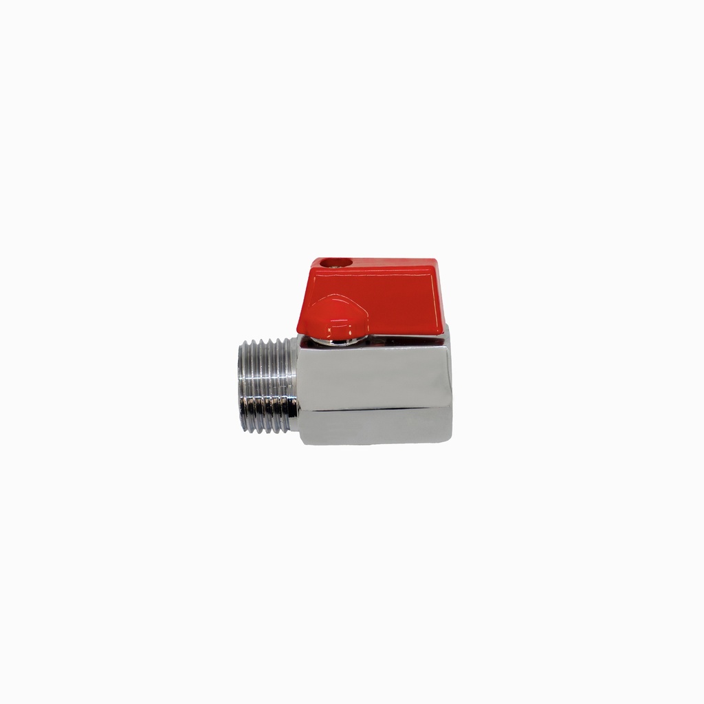 [1530101153016] VALVULA MINI BALL MIXTO CROMADO 1/2" VALMAX