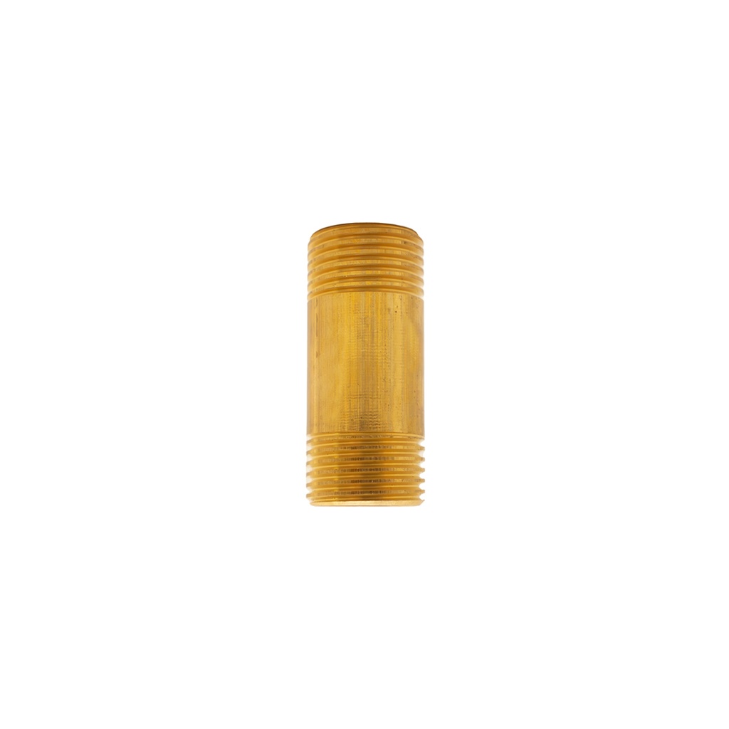 NIPLE DE BRONCE 1/2" X 2" VALMAX