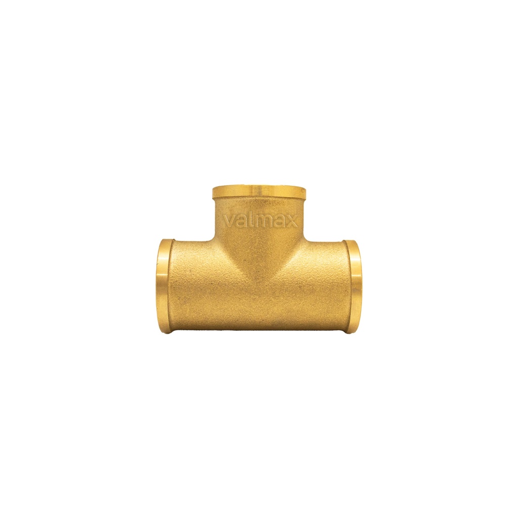 TEE DE BRONCE 1/2" PESADA VALMAX