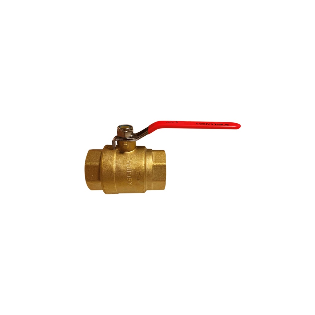 [1530101200617] VALVULA ESFERICA M/ ROJO PLANO 1 1/2" VALMAX