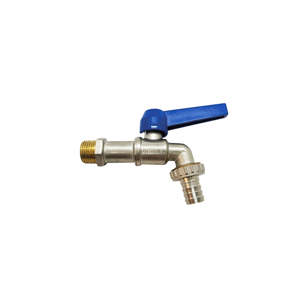 [1530102153044] LLAVE ESFERICA JARDIN 1/2 M/AZUL PESADO VALMAX