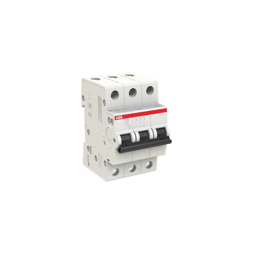 [1580101051780] INTERRUPTOR TERMOMAGNETICO RIEL DIN 3P 32A 2CDS213001R0324 ABB