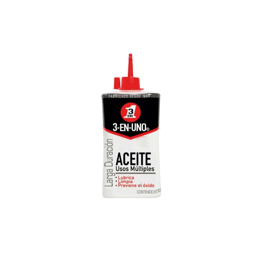 [1610102161004] ACEITE LUBRICANTE FRASCO 90 ML "3 EN 1"