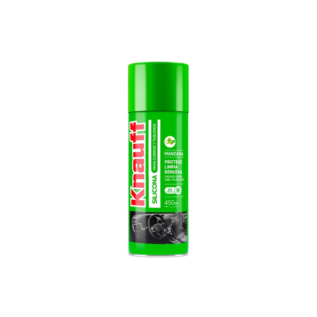 SILICONA P/CUEROS Y TABLEROS A/MANZANA X450MLKNAUFF