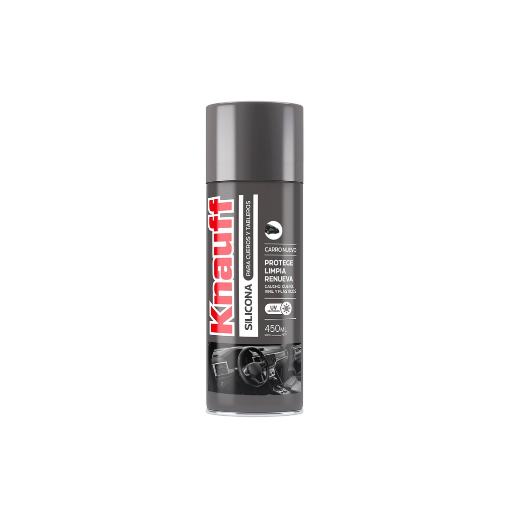 [1650101036273] SILICONA P/CUEROS Y TAB A/CARRO NUEVO X450ML-KNAUFF