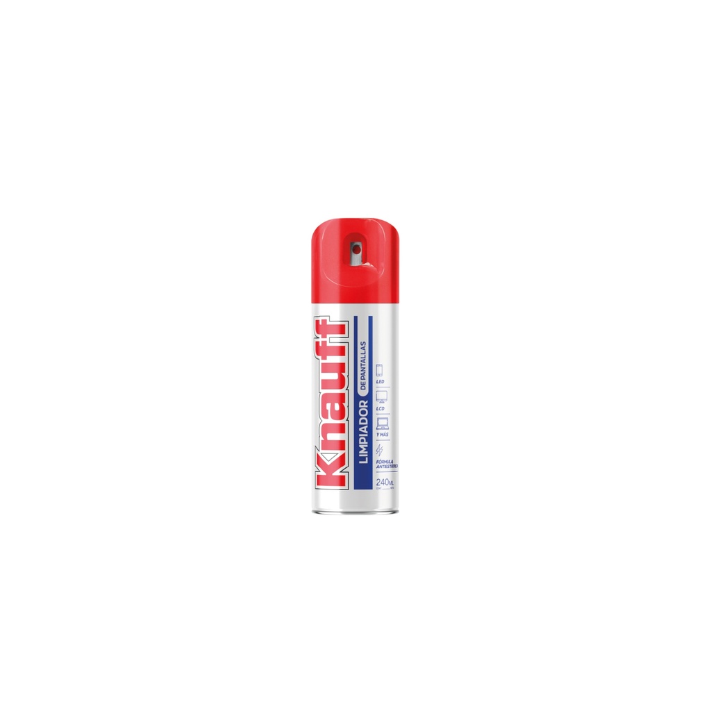 [1650101165001] LIMPIADOR DE PANTALLA SPRAY 240 ML KNAUFF