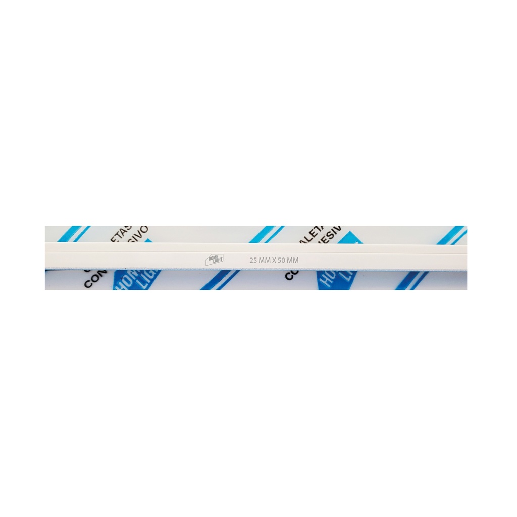 CANALETA 25 X 50 (8)PVC C/PEG AZUL 2M HOME LIGHT